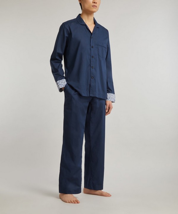 Liberty - Navy Mortimer Tana Lawn™ Cotton Pyjama Set image number 2