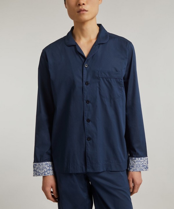 Liberty - Navy Mortimer Tana Lawn™ Cotton Pyjama Set image number 3
