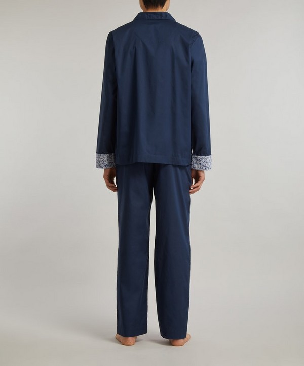 Liberty - Navy Mortimer Tana Lawn™ Cotton Pyjama Set image number 4