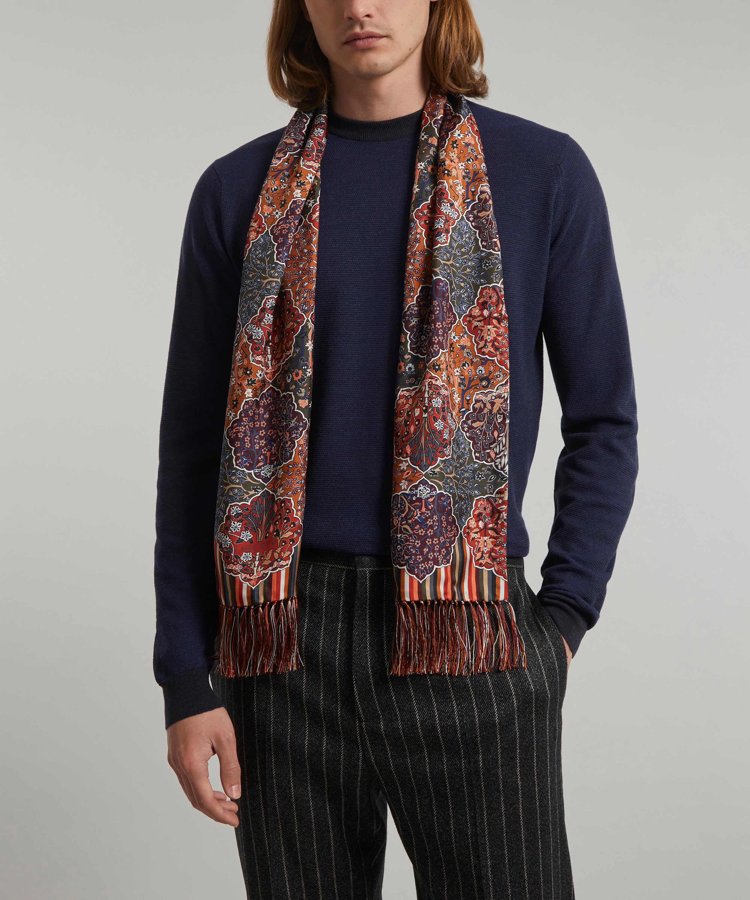 Liberty - Apsley Printed Silk Scarf image number 1