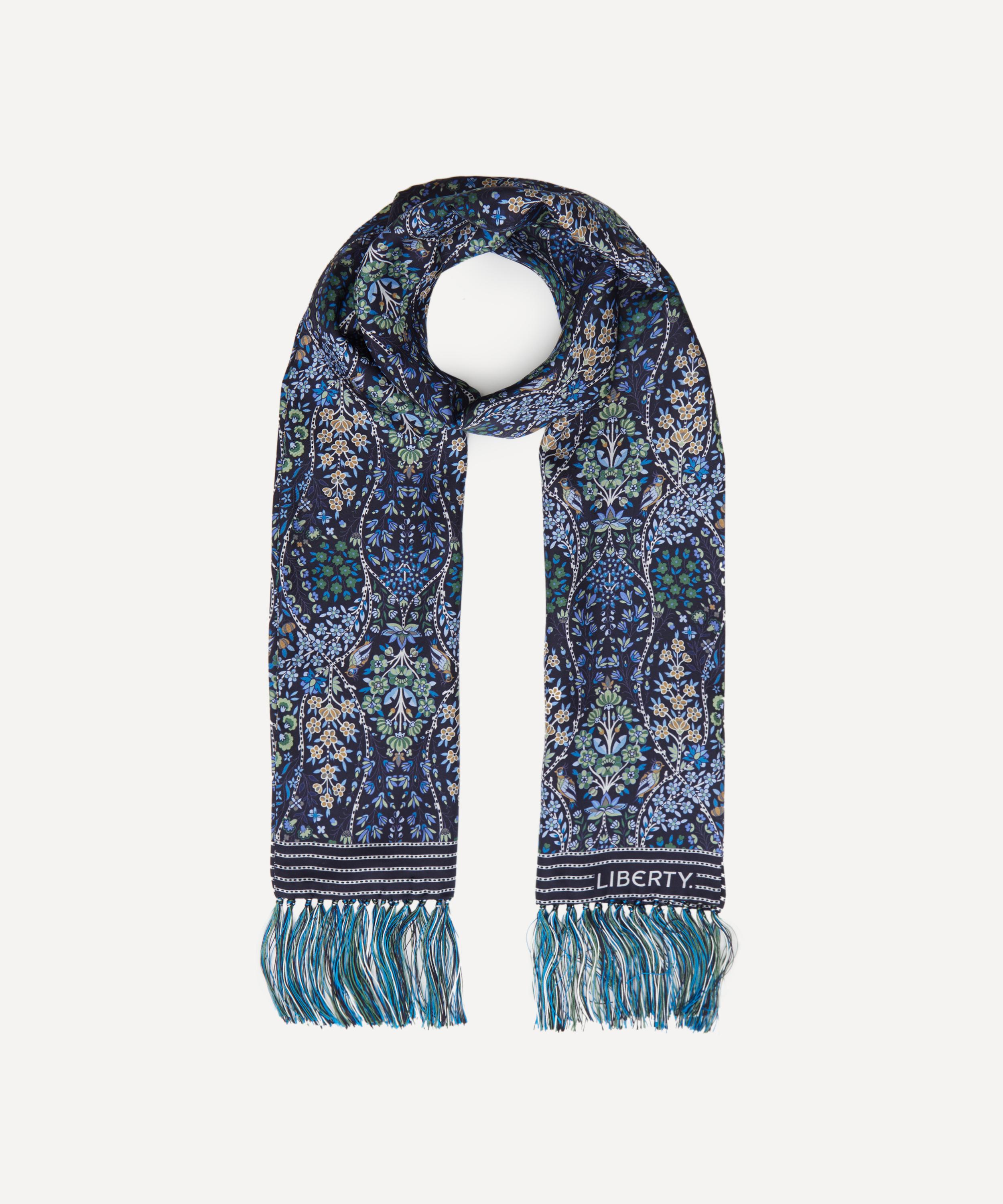 Liberty - Kensington Park Printed Silk Scarf image number 1