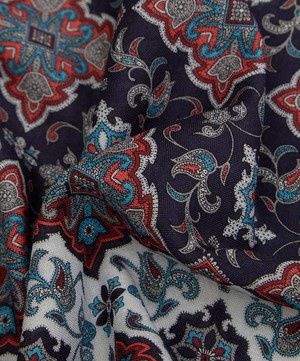 Liberty - Chatsworth Wool-Silk Fringed Scarf image number 3