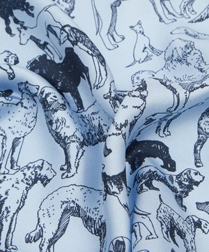 Liberty - Man's Best Friend Printed Silk Pocket Square image number 3