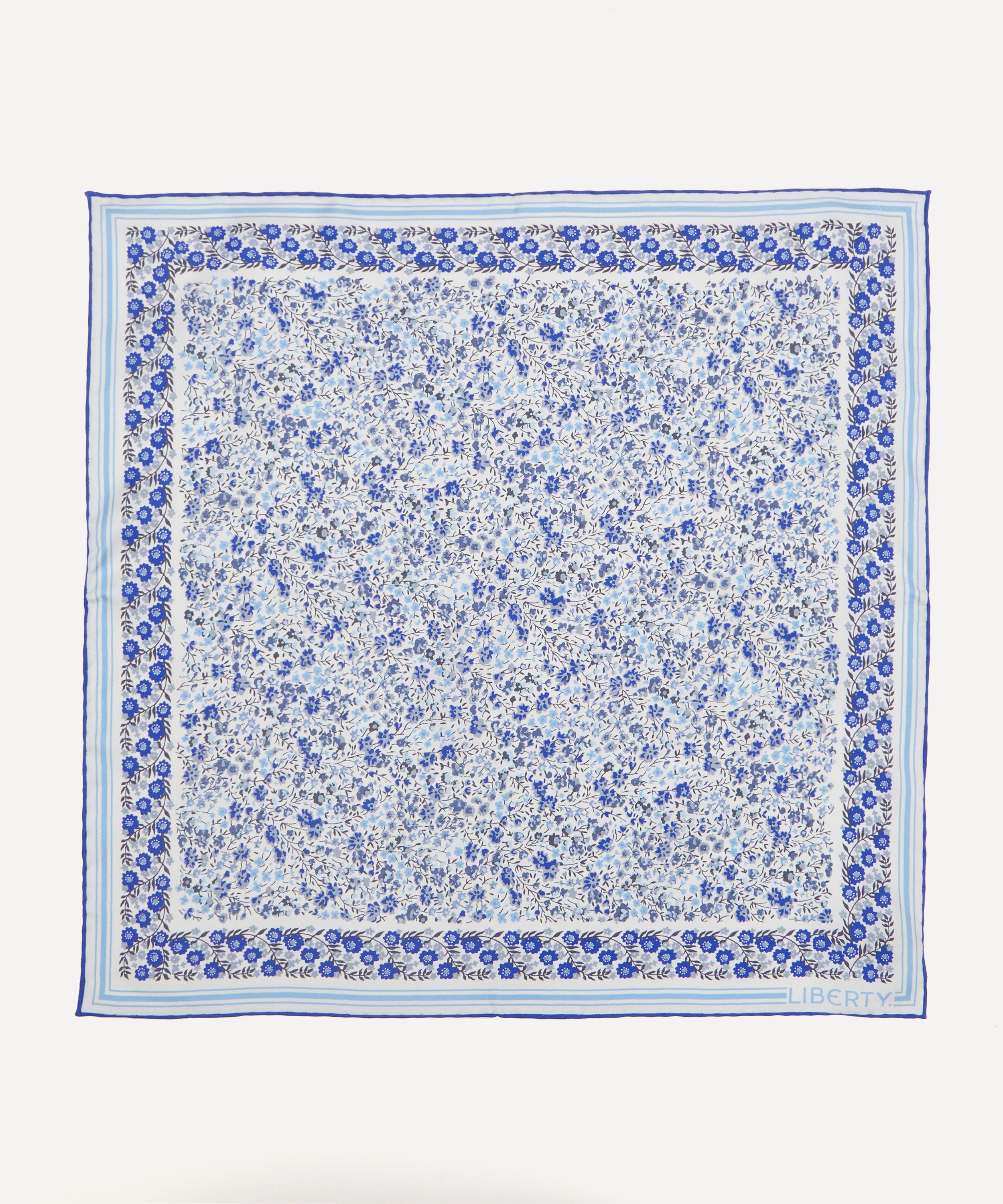 Liberty - Phoebe Printed Silk Pocket Square image number 2