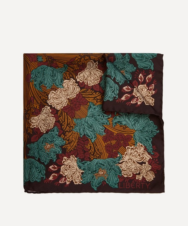 Liberty - Reverie Printed Silk Pocket Square image number null
