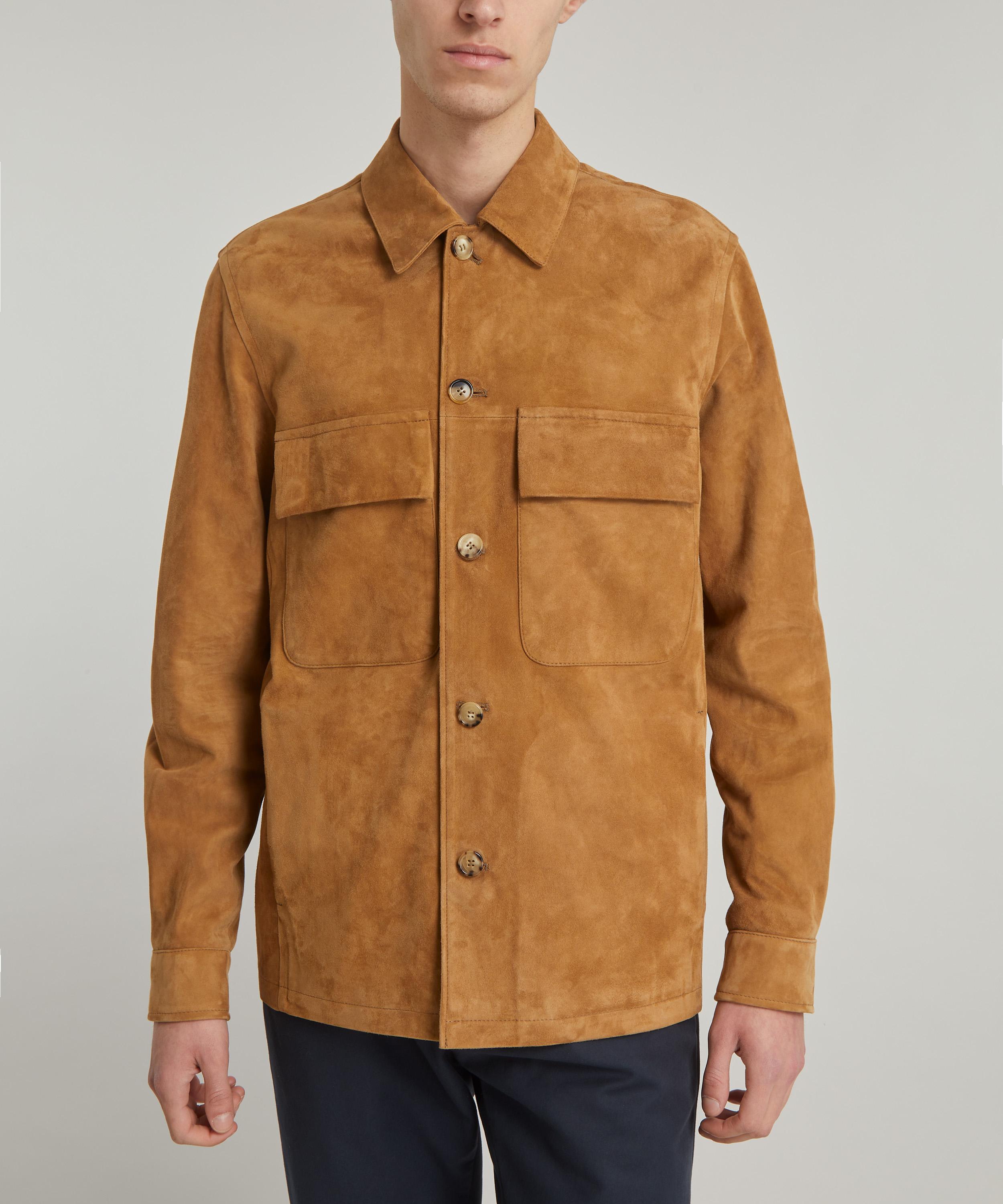 Paul Smith Suede Overshirt Liberty