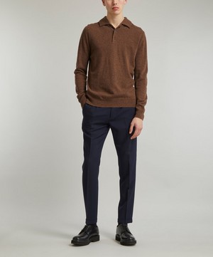 Paul Smith - Lambswool-Blend Polo Shirt image number 1