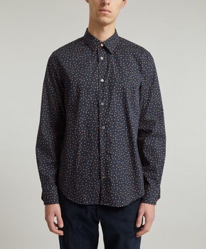 PS Paul Smith - Peach Polka Cotton Shirt image number 2