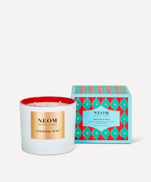 NEOM Organics - Christmas Wish Three-Wick Scented Candle 420g image number 1
