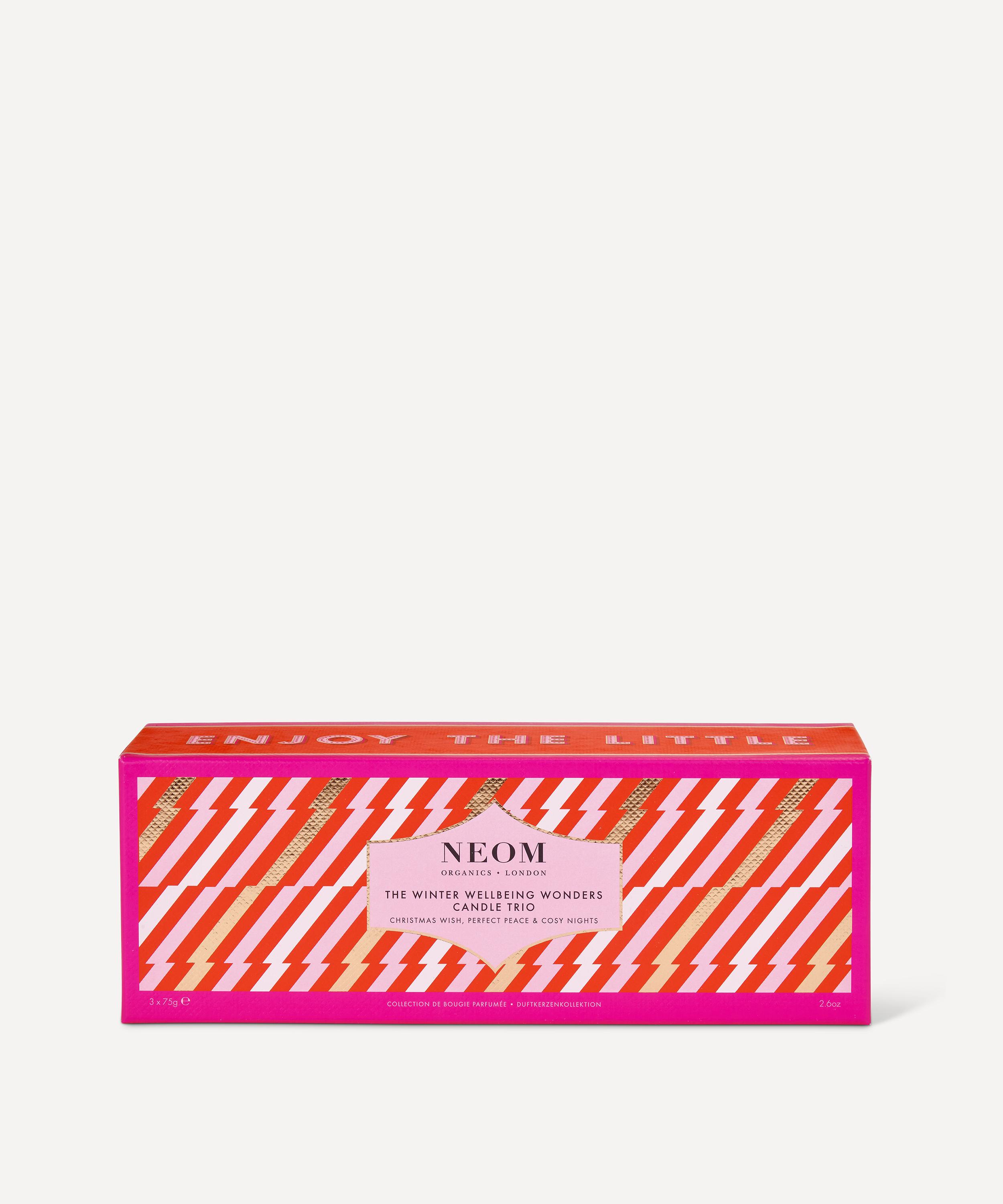 NEOM Organics - The Winter Wellbeing Wonders Scented Candle Trio image number 1