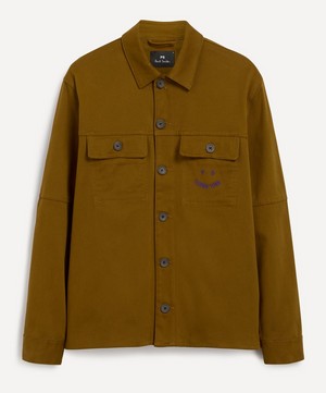 PS Paul Smith - Cotton-Twill Happy Overshirt image number 0