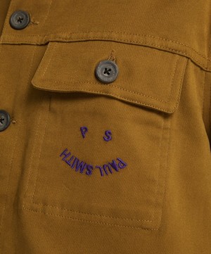 PS Paul Smith - Cotton-Twill Happy Overshirt image number 4