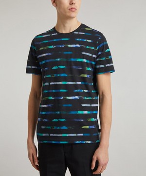 PS Paul Smith - Watercolour Stripe T-Shirt image number 2