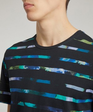 PS Paul Smith - Watercolour Stripe T-Shirt image number 4