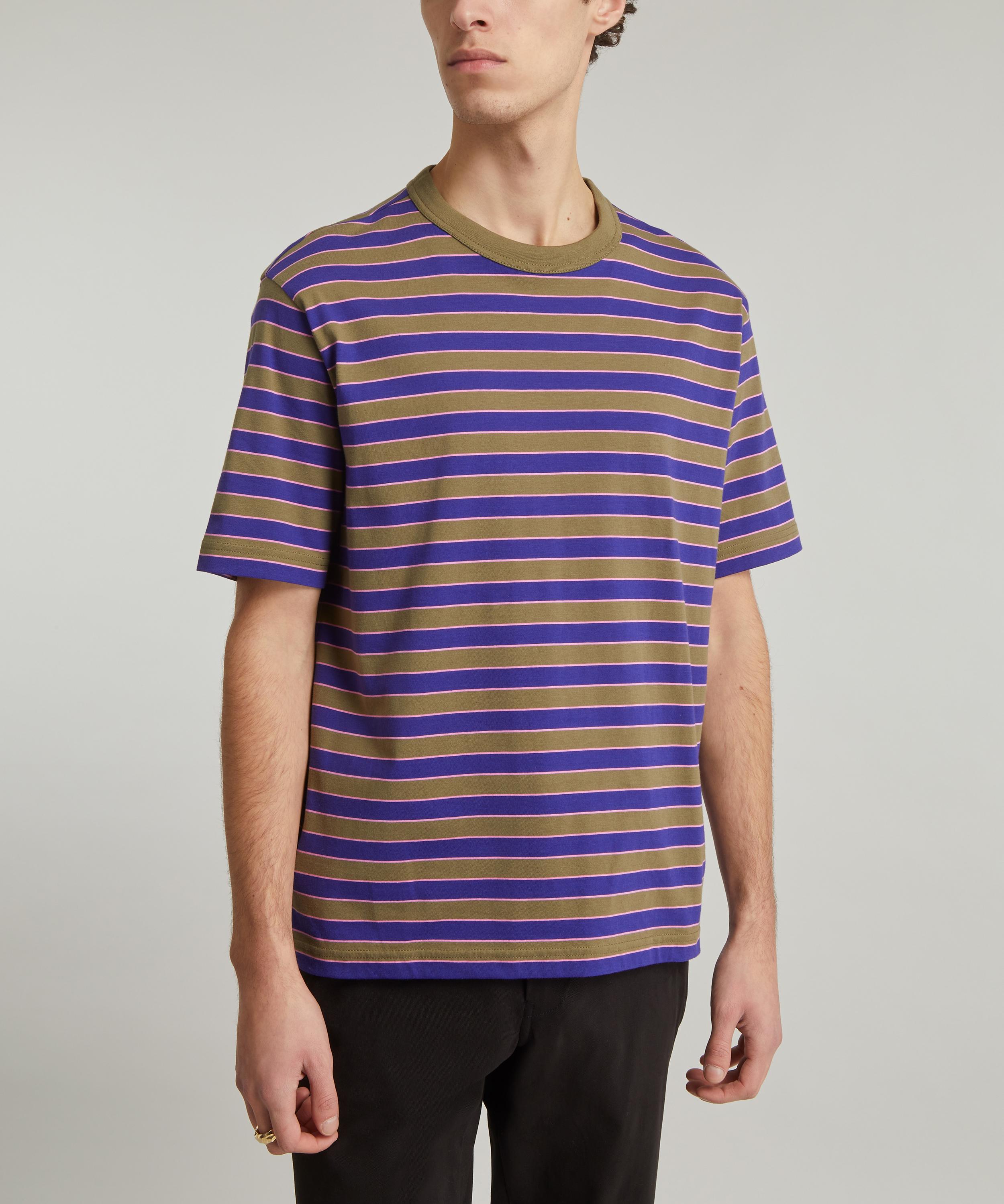 PS Paul Smith - Block-Stripe Short-Sleeve T-Shirt image number 2