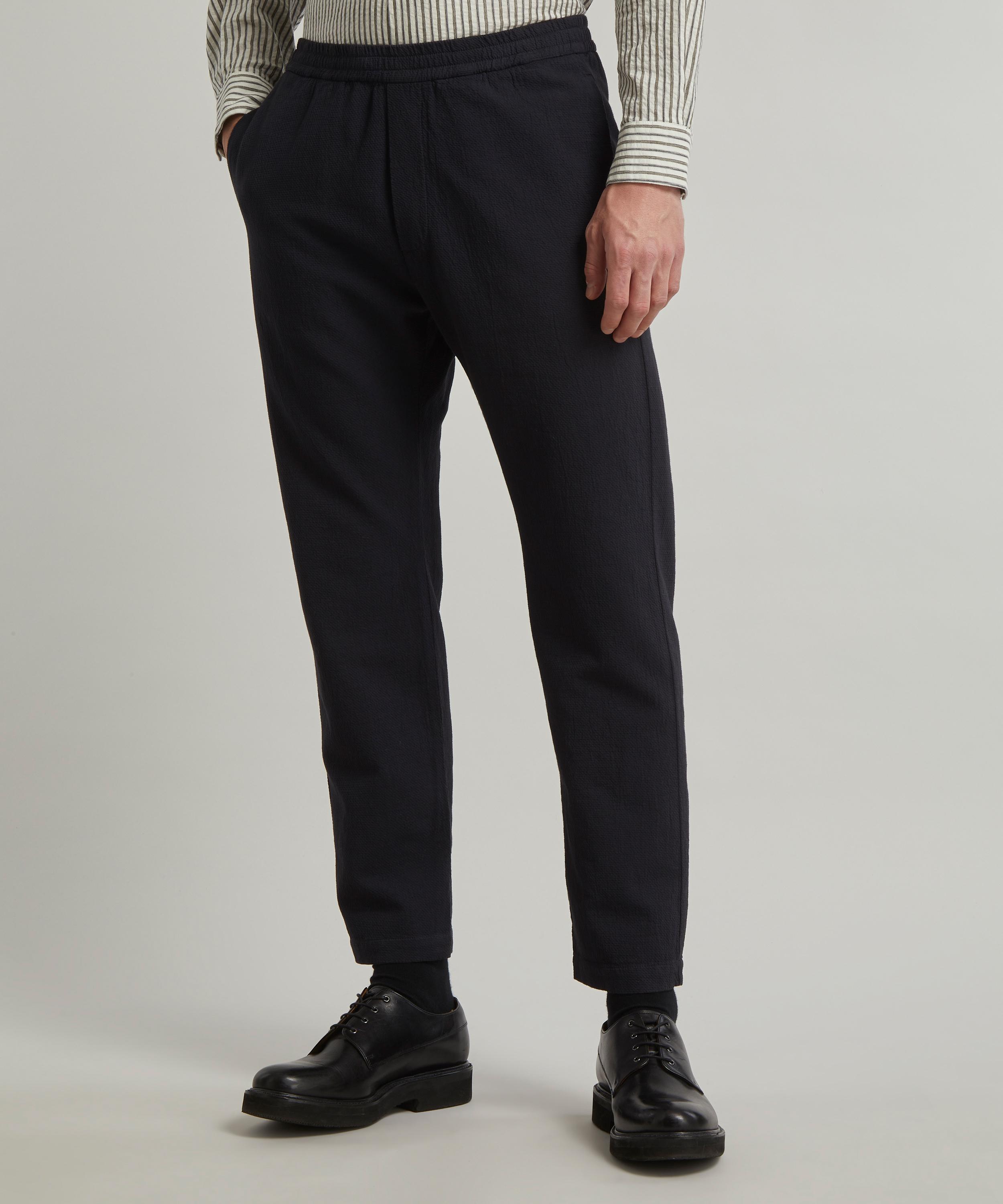 Barena - Riobarbo Straight-Leg Cotton Seersucker Trousers image number 2