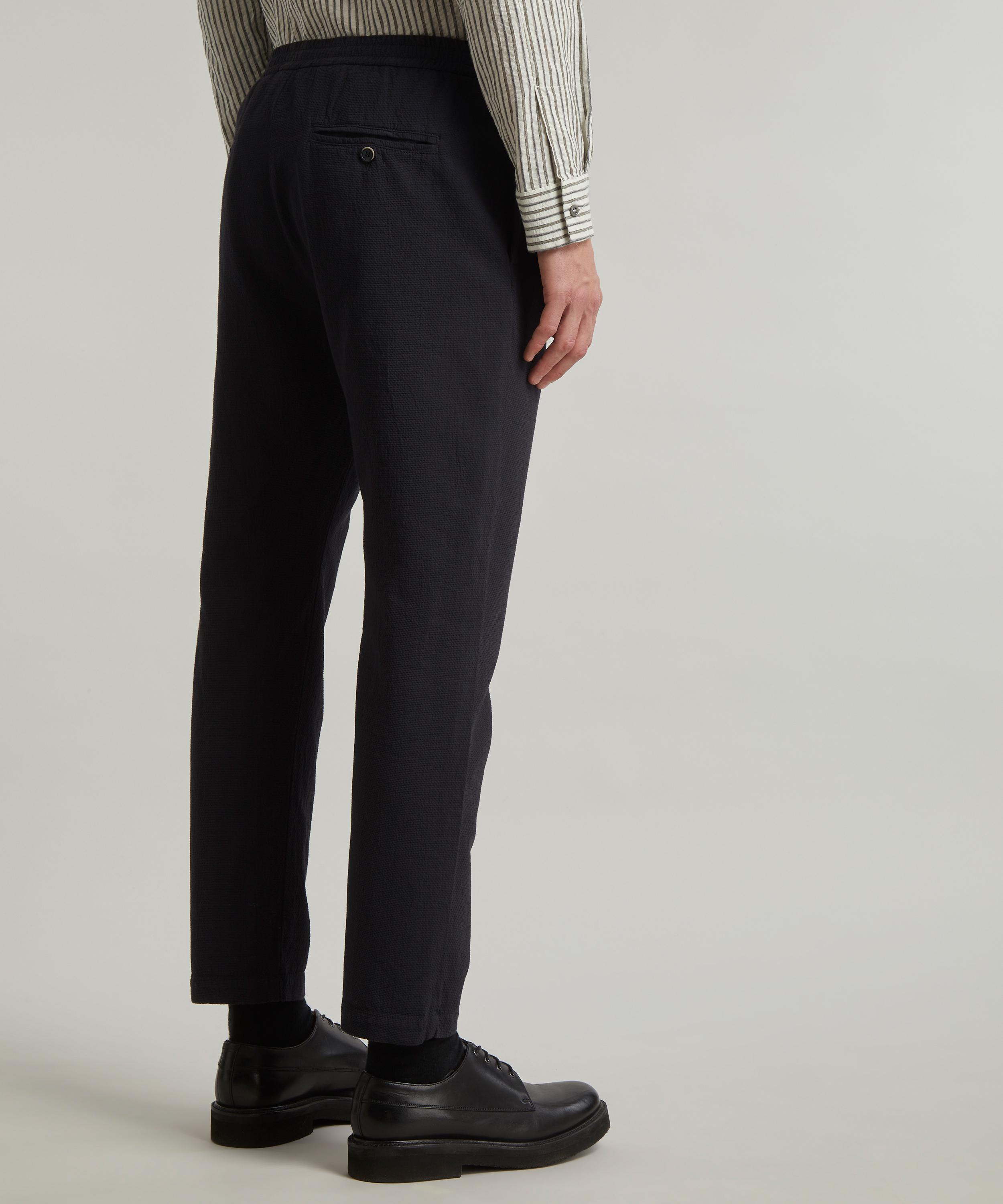 Barena - Riobarbo Straight-Leg Cotton Seersucker Trousers image number 3