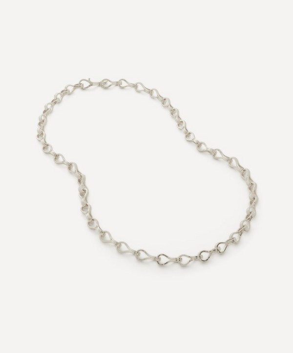 Monica Vinader - Sterling Silver Infinity Link Chain Necklace image number null