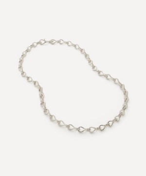 Monica Vinader - Sterling Silver Infinity Link Chain Necklace image number 0