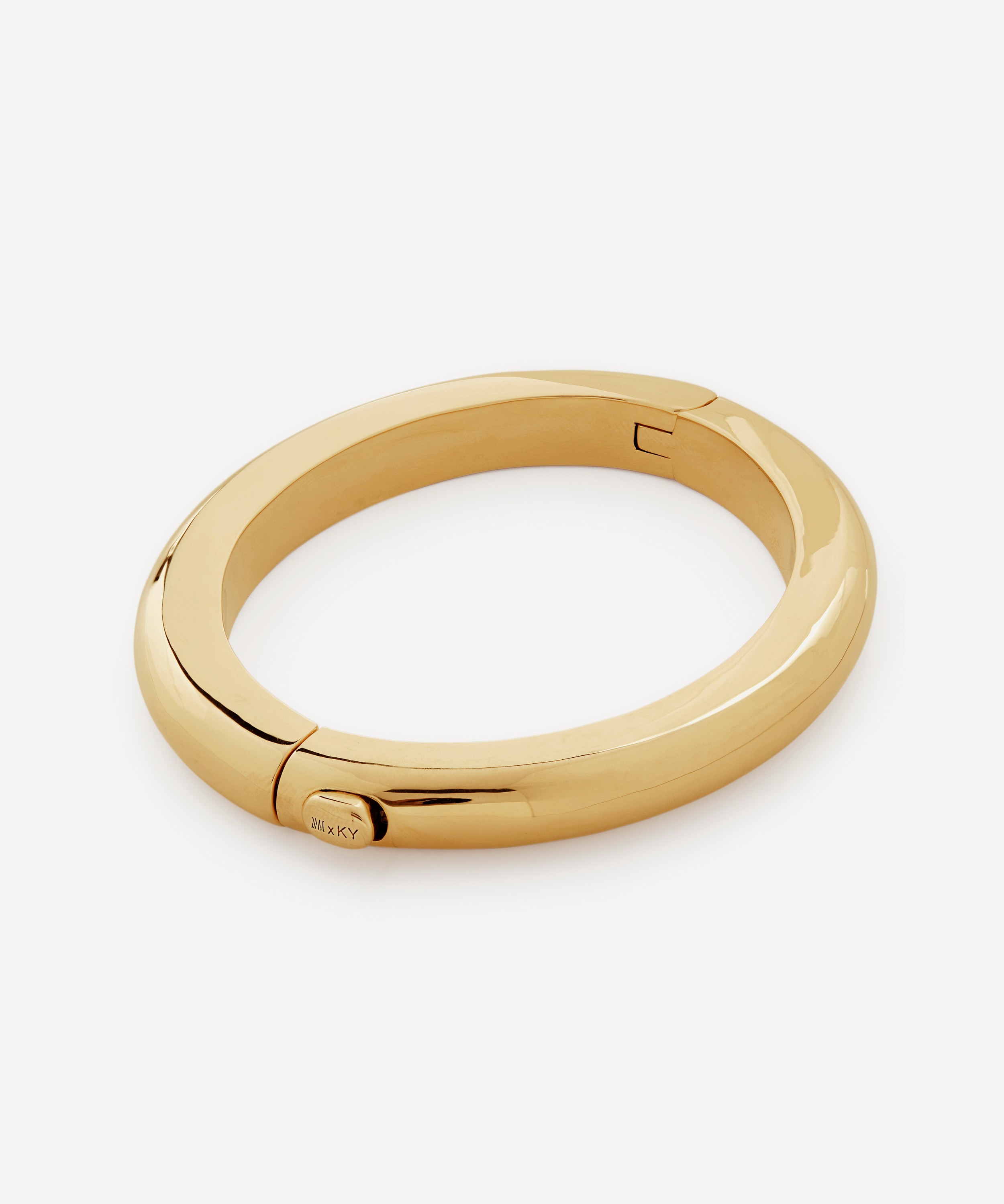 Monica Vinader - X Kate Young 18ct Gold-Plated Vermeil Silver Bangle Bracelet