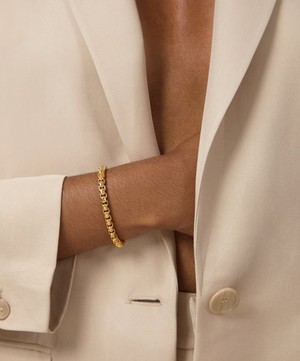 Monica Vinader - 18ct Gold-Plated Vermeil Silver Bold Box Chain Bracelet image number 1