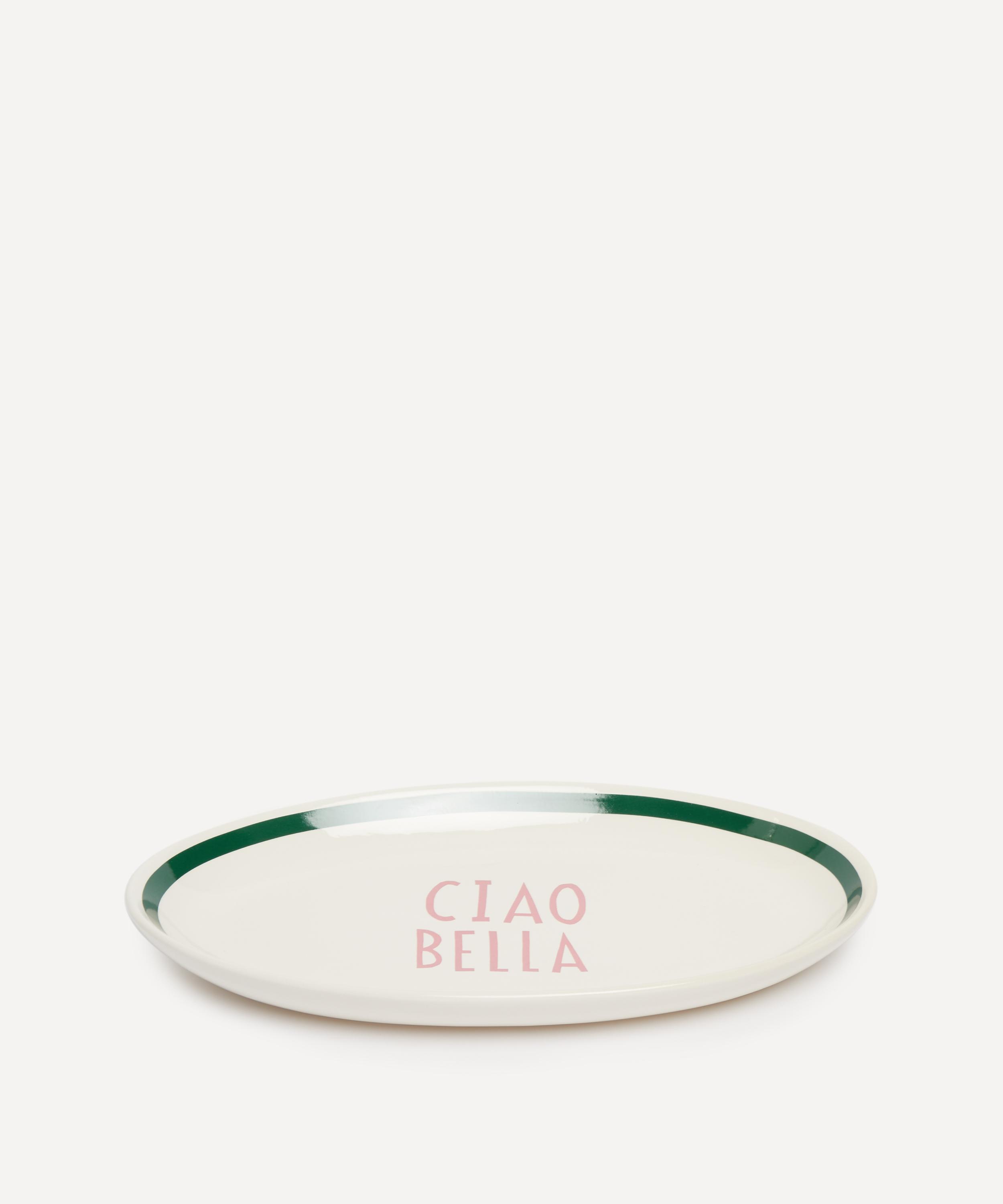 Pink Ciao Bella Plate – In The Roundhouse