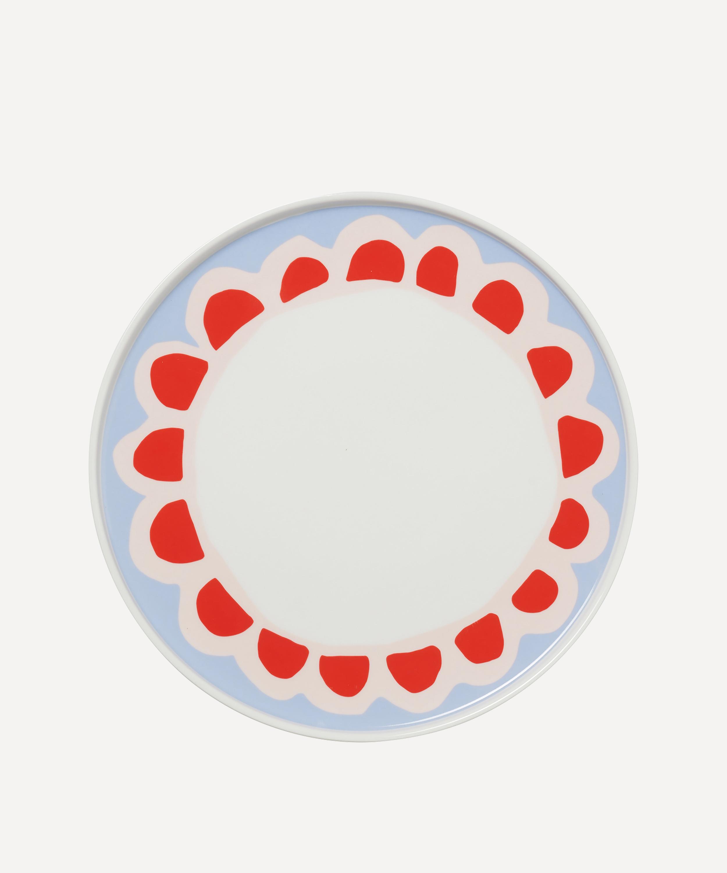 In The Roundhouse - Painterly Dinner Plate Set of Four image number 2