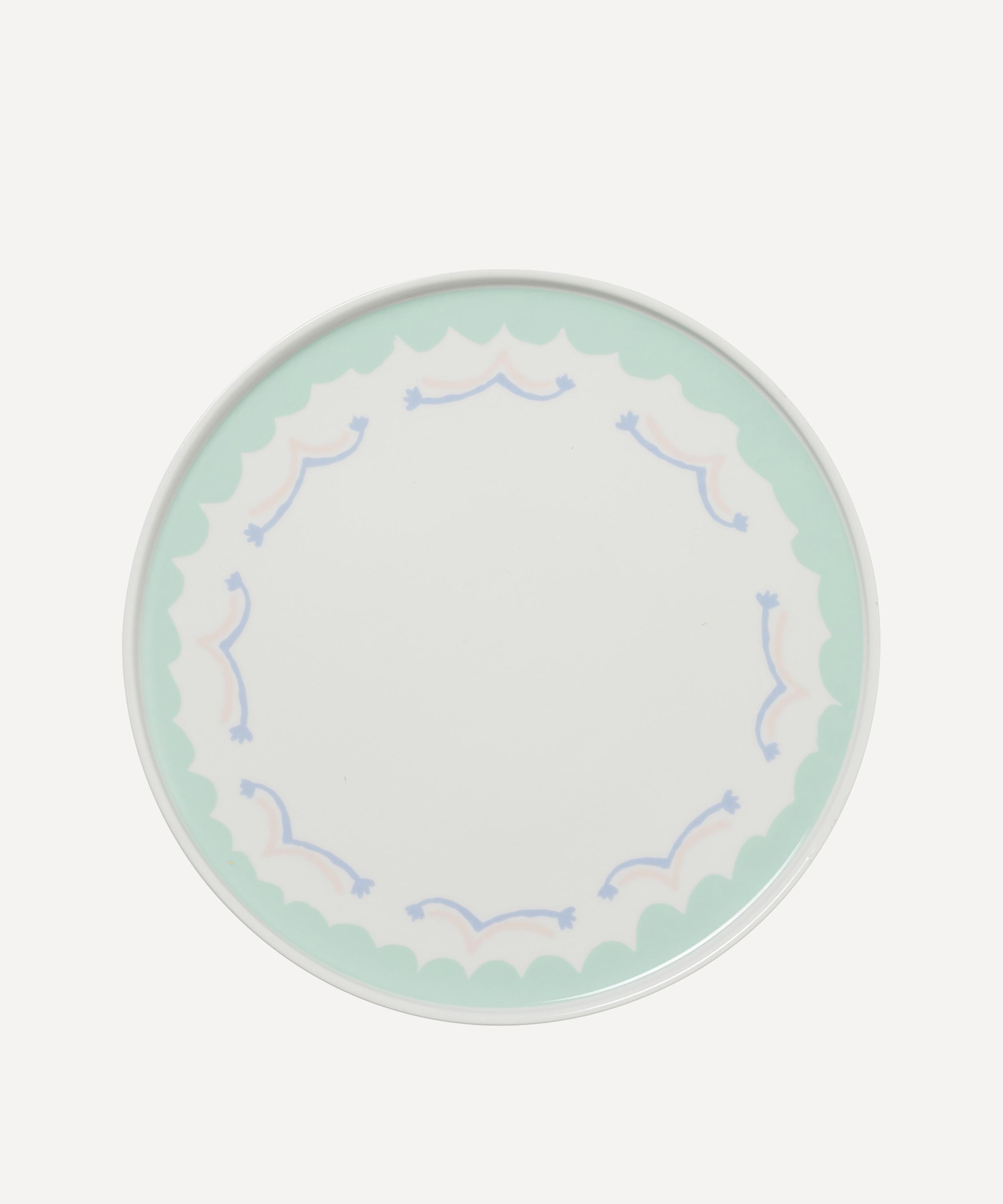 In The Roundhouse - Painterly Dinner Plate Set of Four image number 3