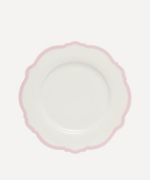 In The Roundhouse - Pink Wave Dinner Plate Set of Four image number 0