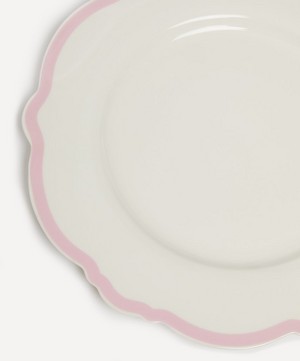 In The Roundhouse - Pink Wave Dinner Plate Set of Four image number 3