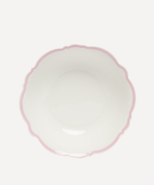 In The Roundhouse - Pink Wave Serving Bowl Set of Four image number null