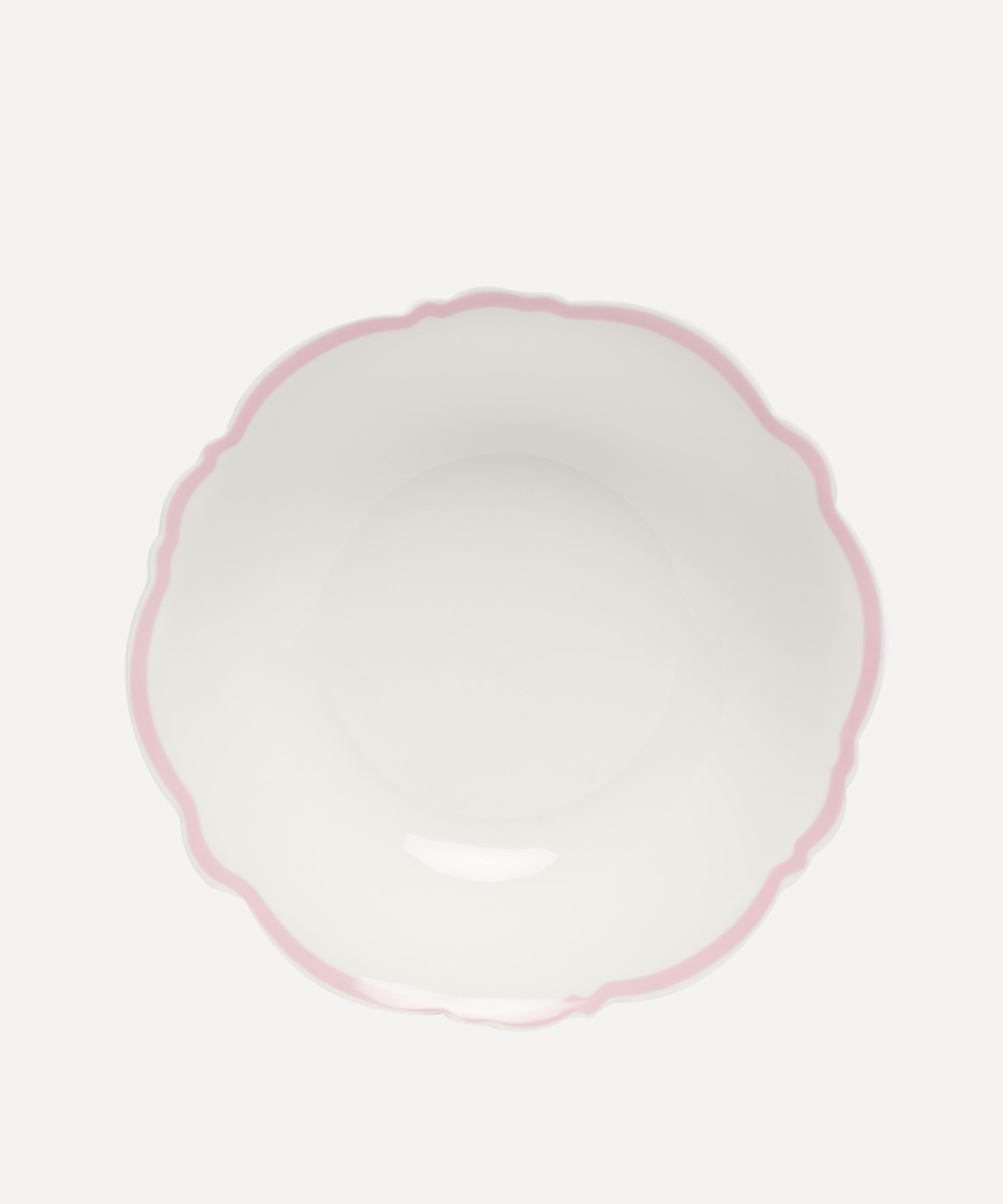 In The Roundhouse - Pink Wave Serving Bowl Set of Four image number 0