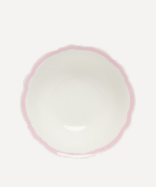 In The Roundhouse - Pink Wave Small Bowl Set of Four image number null