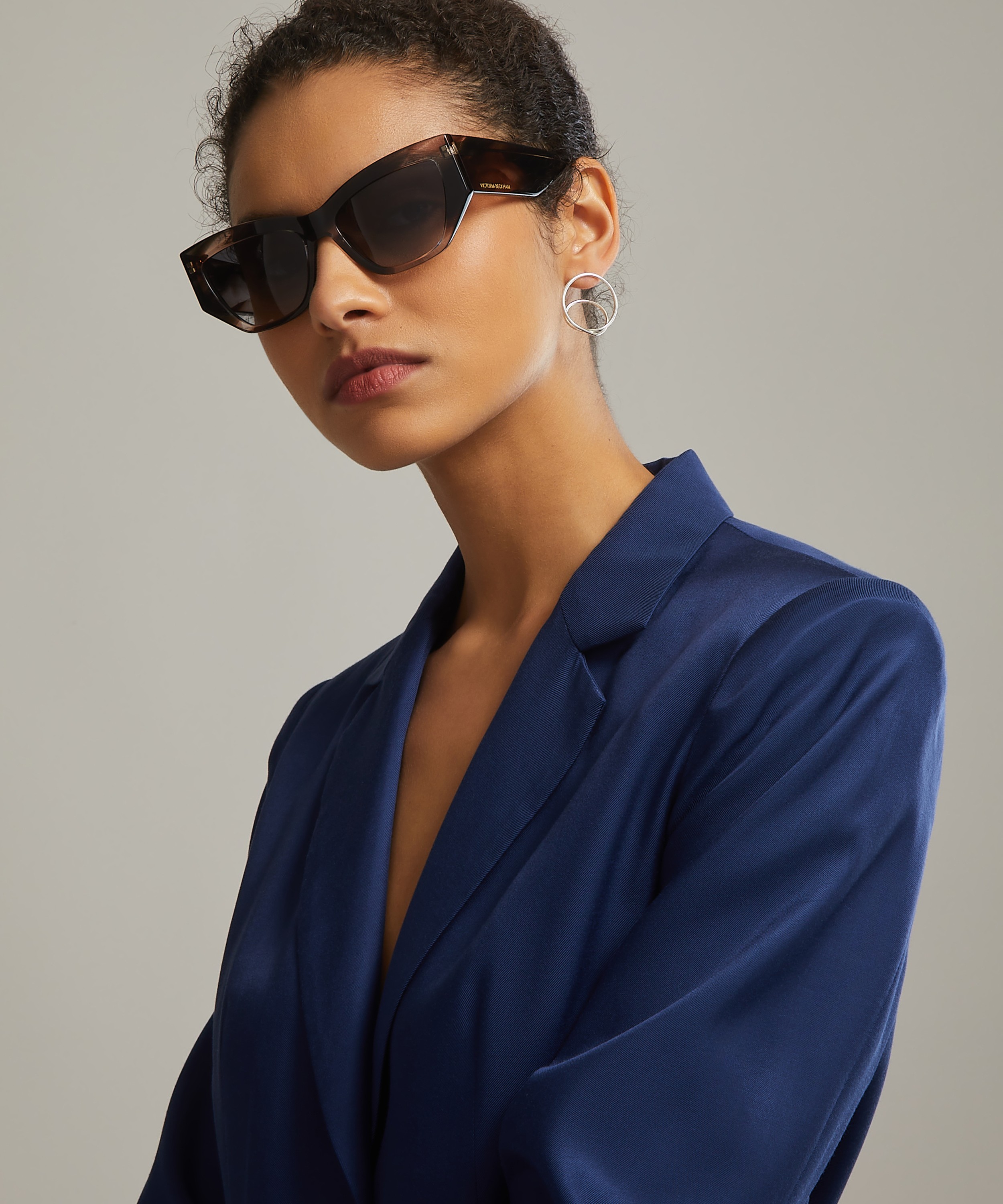 Victoria Beckham - Angular Acetate Sunglasses image number 1