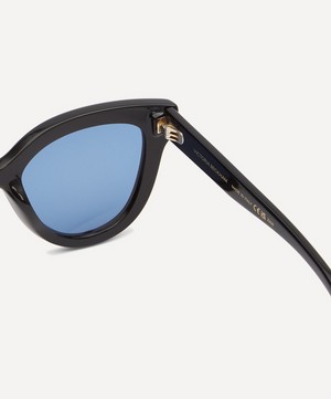 Victoria Beckham - Denim Round Acetate Sunglasses image number 3
