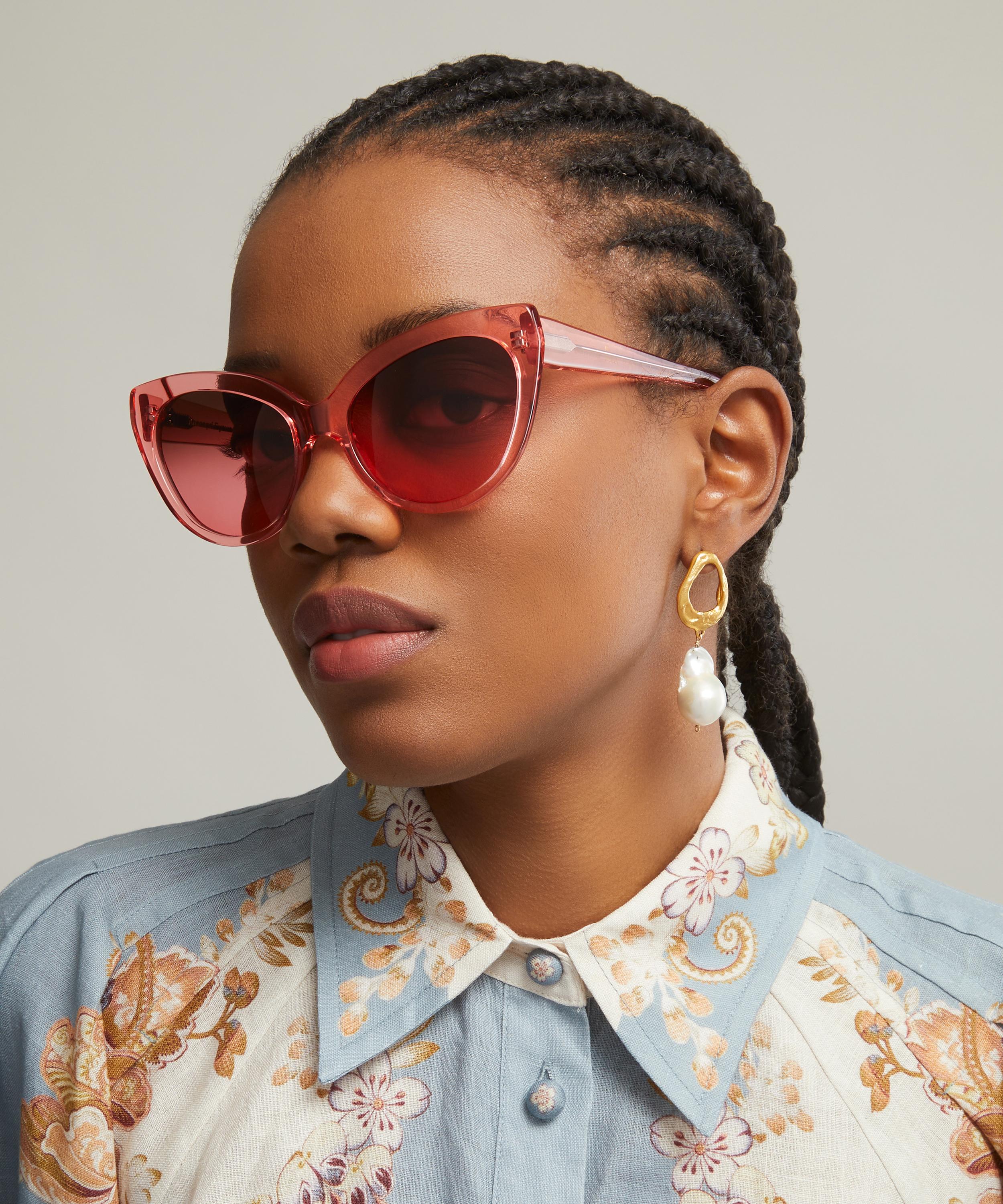 Cimmino Lab - Materita Cat-Eye Acetate Sunglasses image number 1