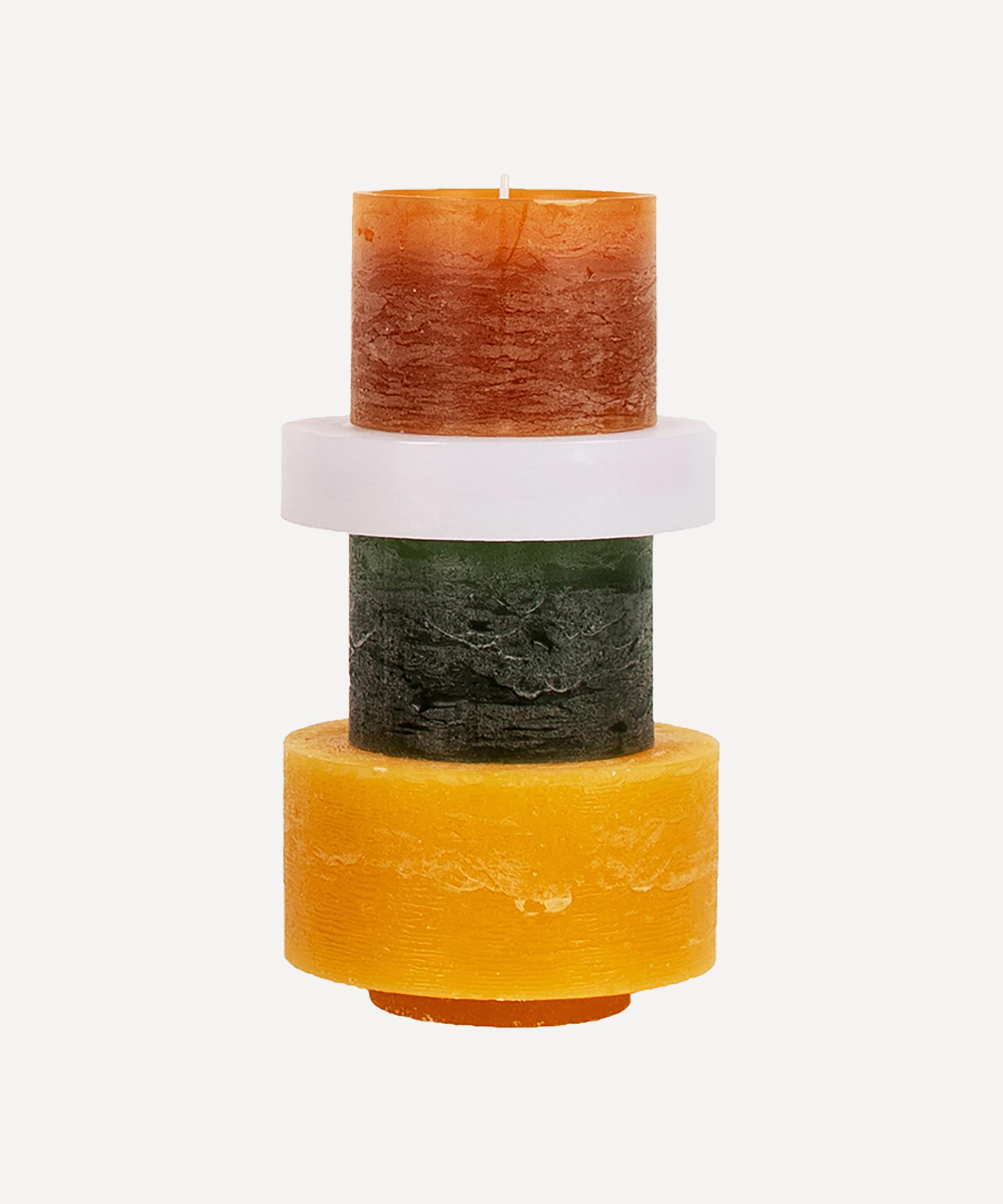CANDL STACKS by Stan Editions - Medium Candl Stack 04 Green & Yellow