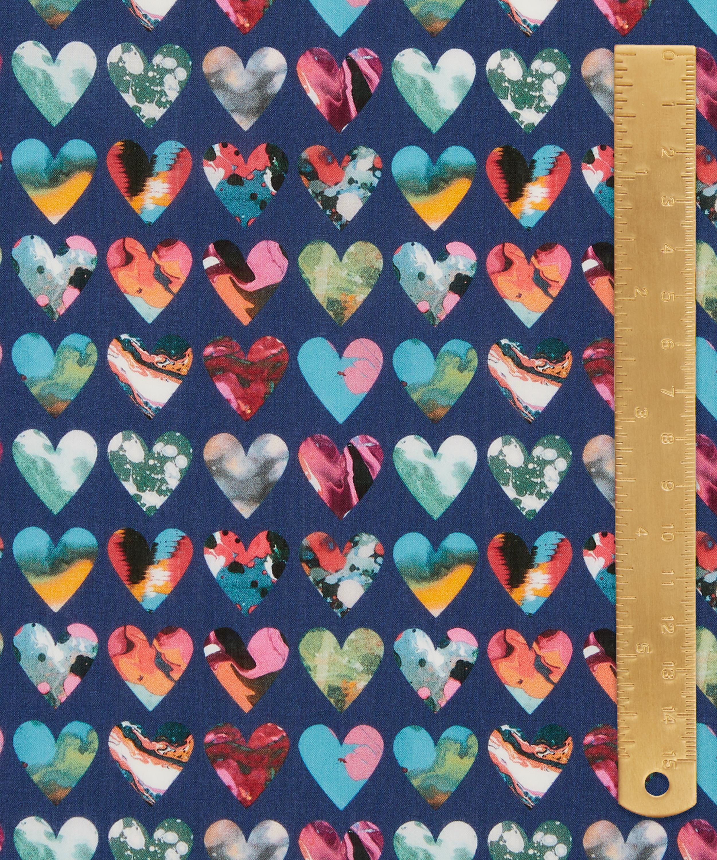 Liberty Fabrics - Marble Hearts Organic Tana Lawn™ Cotton image number 