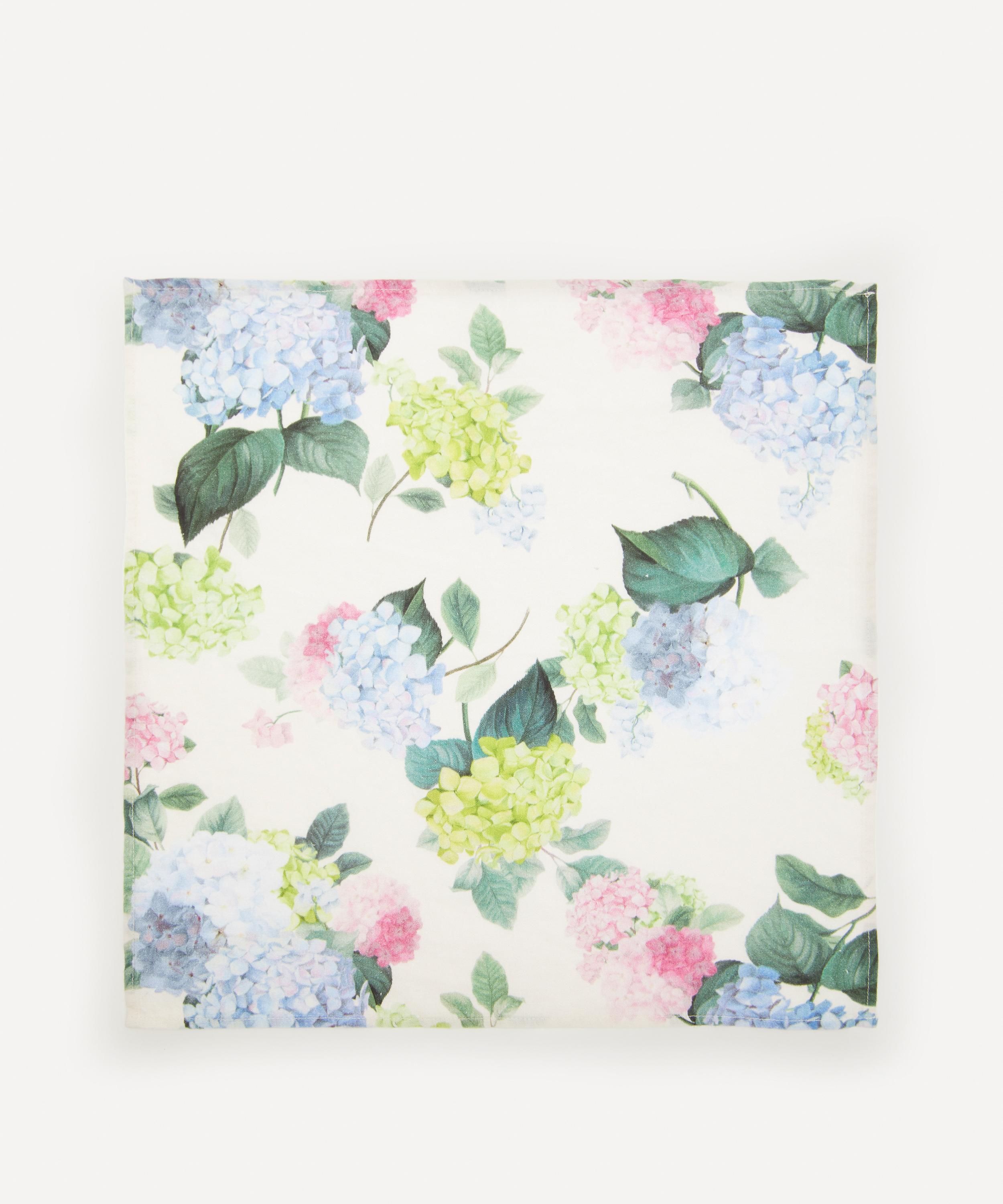 By Hope - Hydrangea 45x45cm Linen Napkins Set of Two image number 1