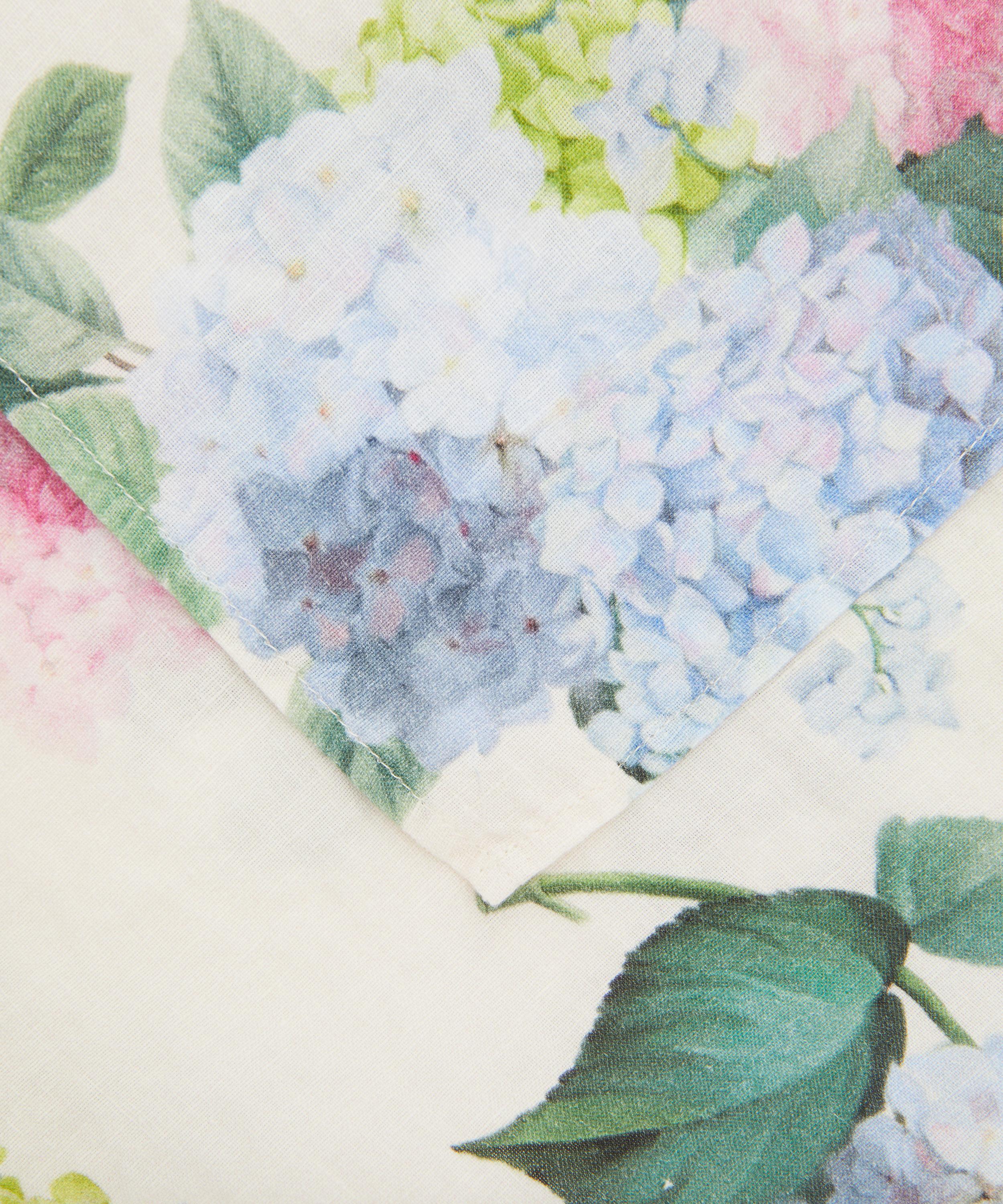 By Hope - Hydrangea 45x45cm Linen Napkins Set of Two image number 2