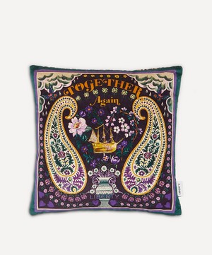 Liberty - Together Again Square Velvet Cushion image number 0