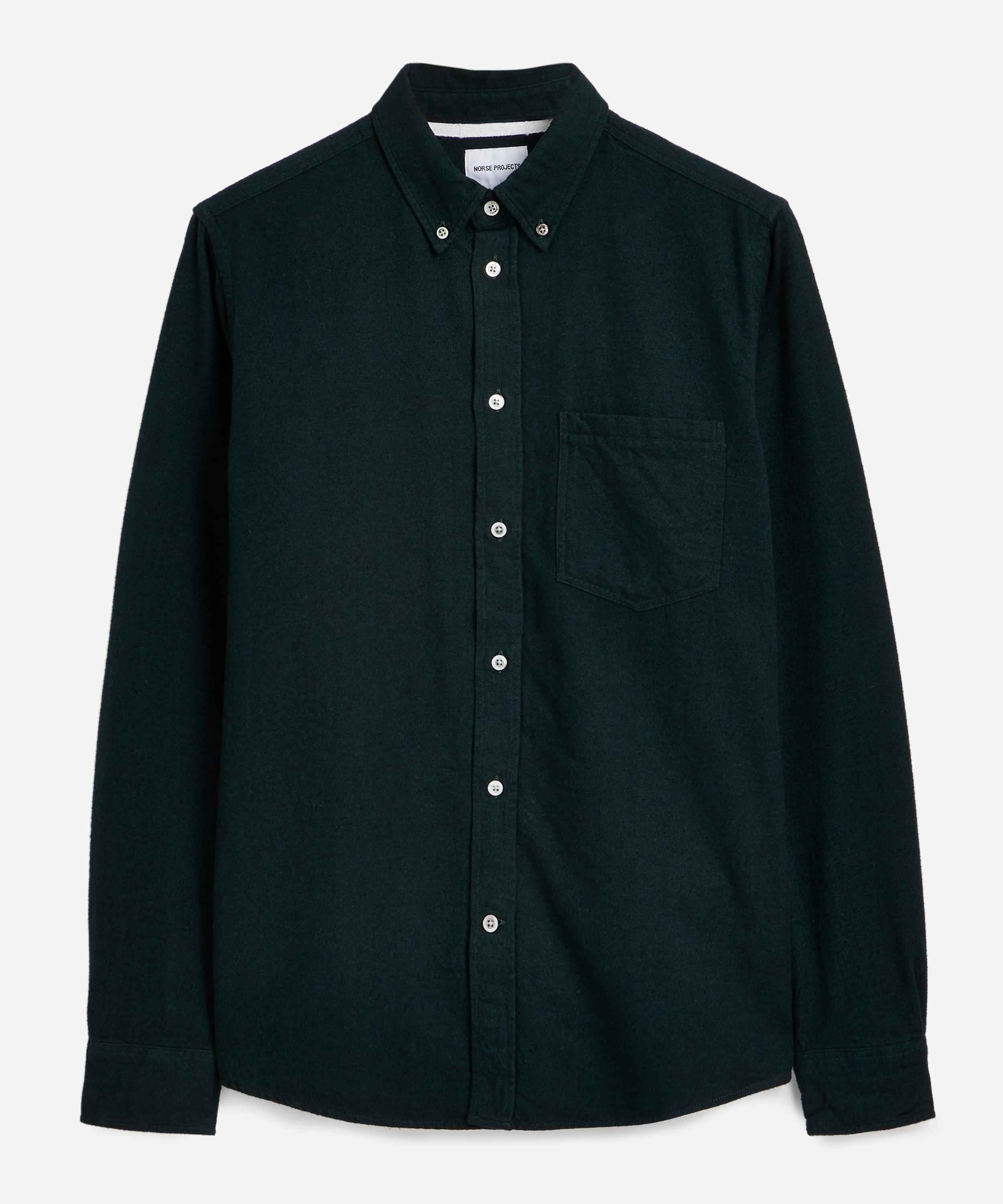 Norse Projects - Anton Brushed Flannel Shirt image number 0