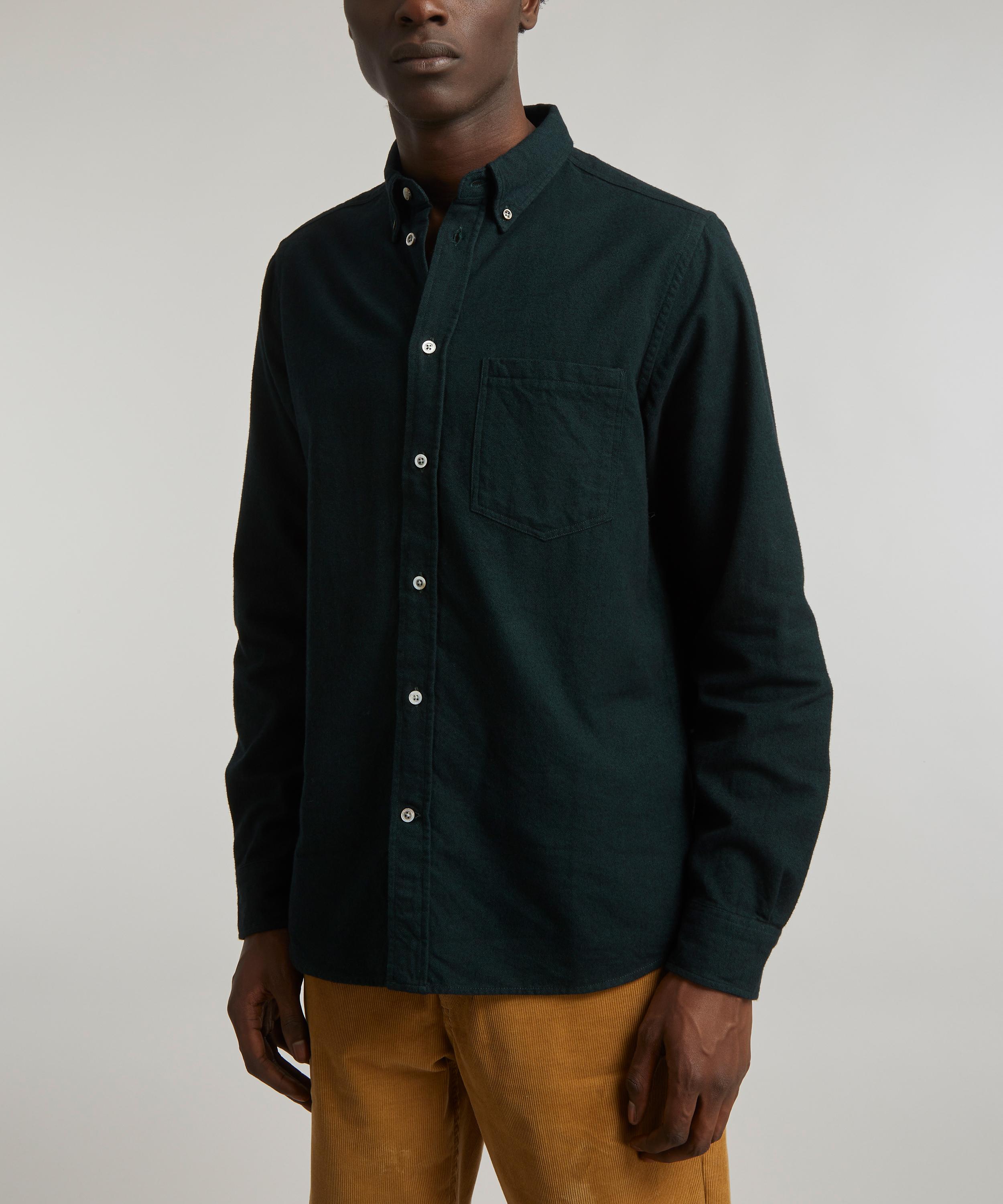 Norse Projects - Anton Brushed Flannel Shirt image number 2