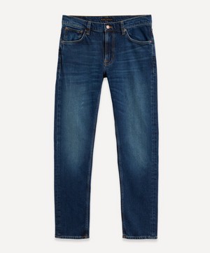 Nudie Jeans - Lean Dean Deep Ocean Slim-Fit Jeans image number 0