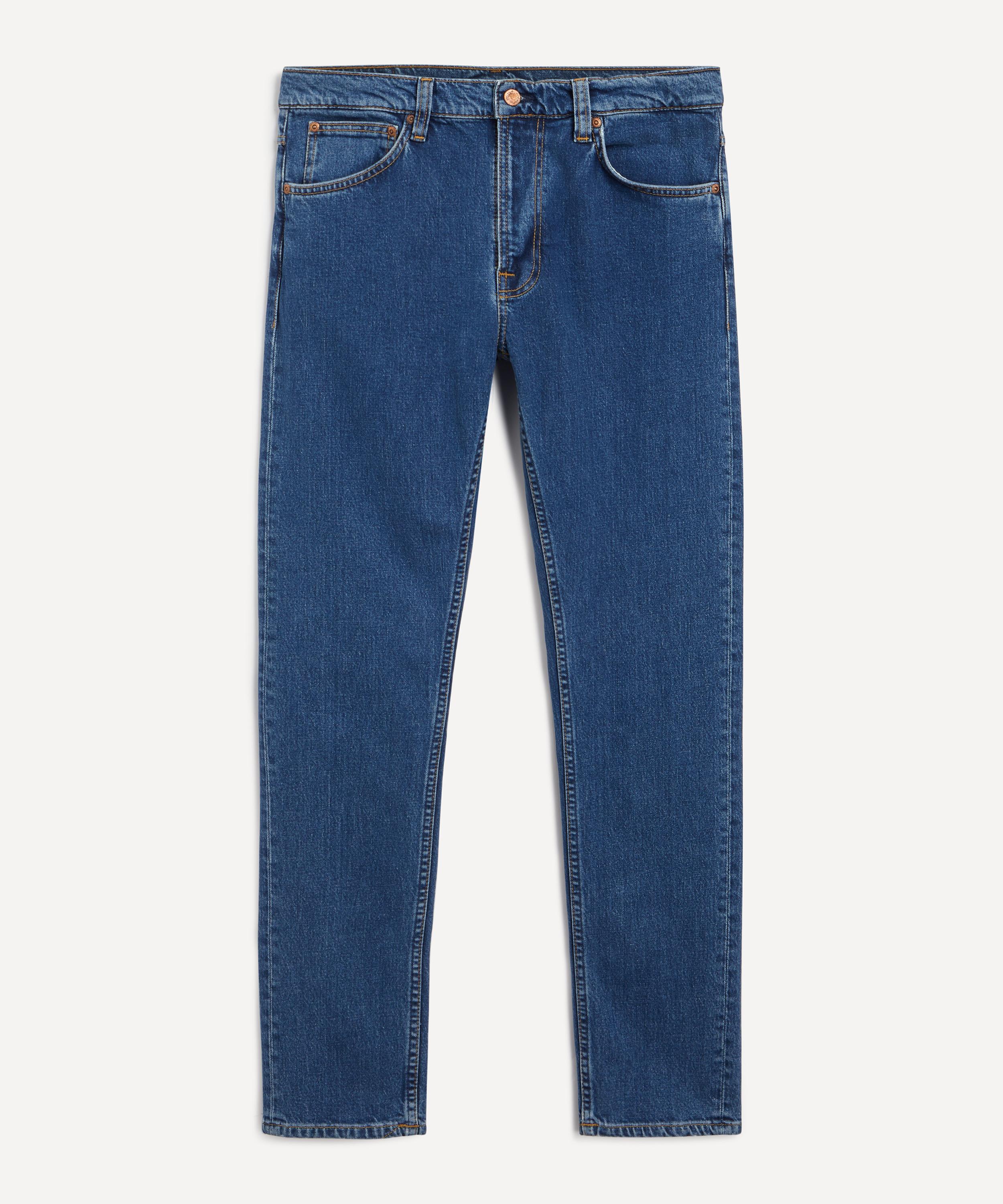 Nudie Jeans -  Lean Dean Slim-Fit Plain Stone Jeans image number 0