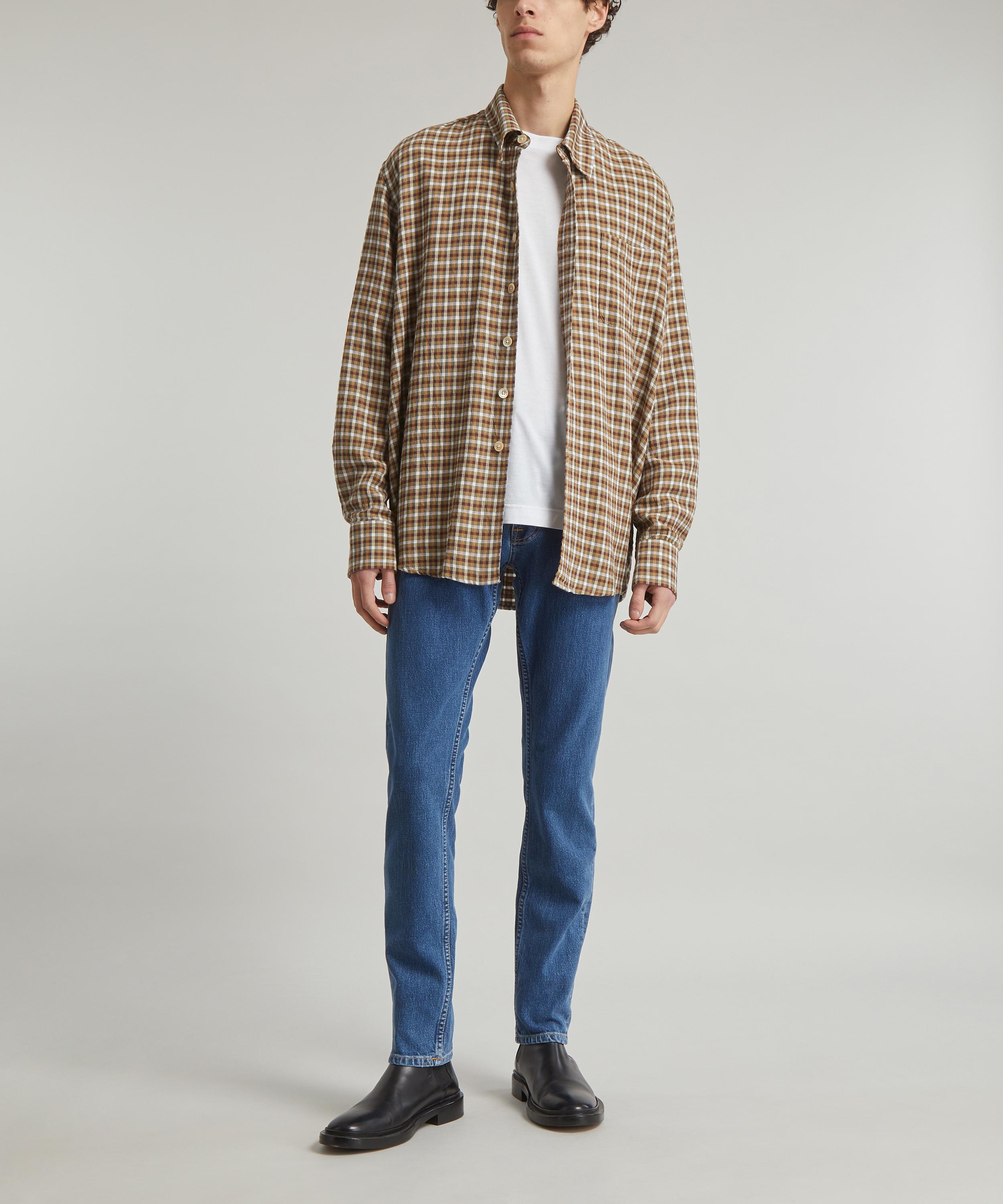 Nudie Jeans -  Lean Dean Slim-Fit Plain Stone Jeans image number 1