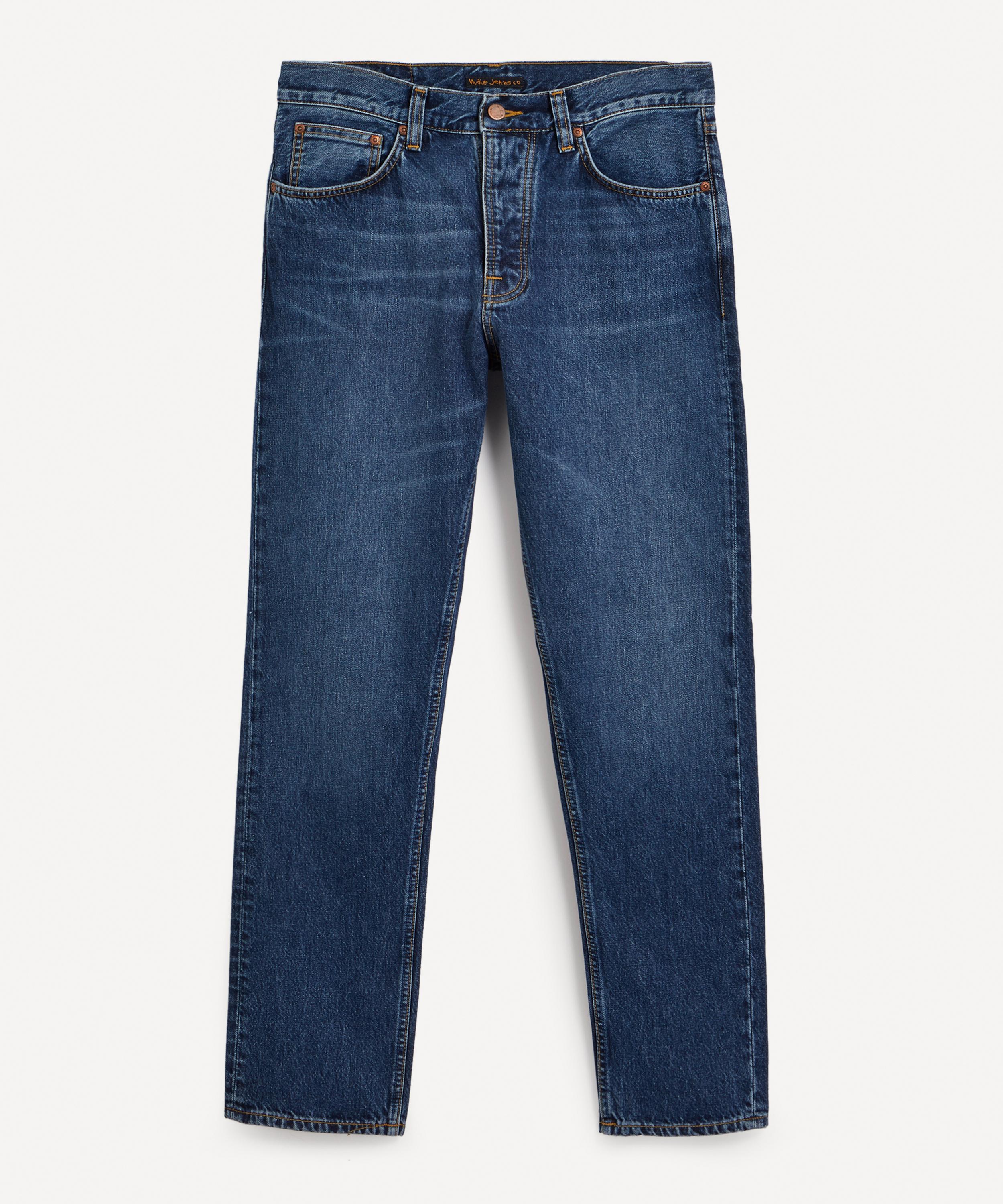 Nudie Jeans - Steady Eddie II Blue Slate Jeans image number 0