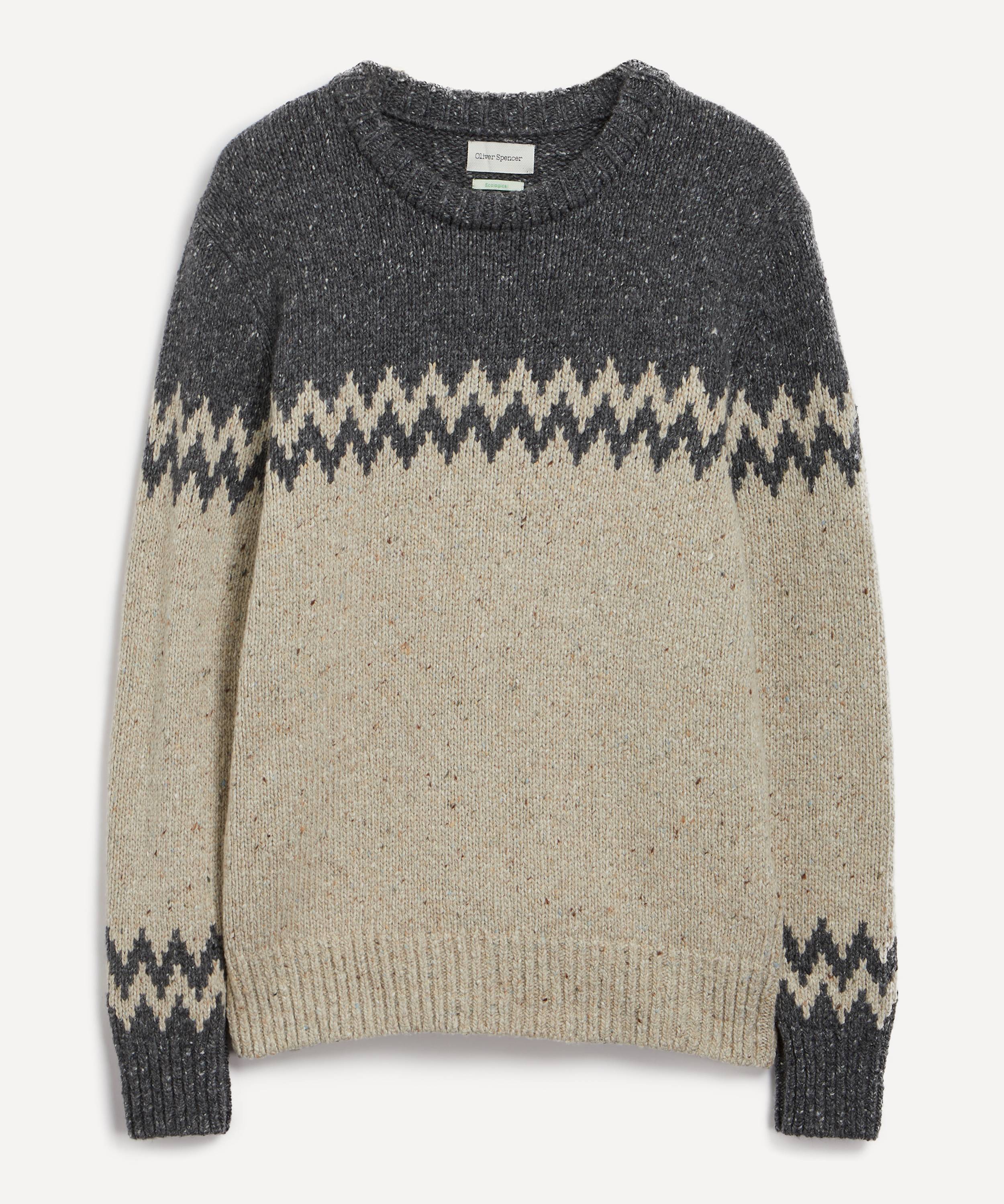 Oliver Spencer Blenheim Repton-Beige Jumper | Liberty