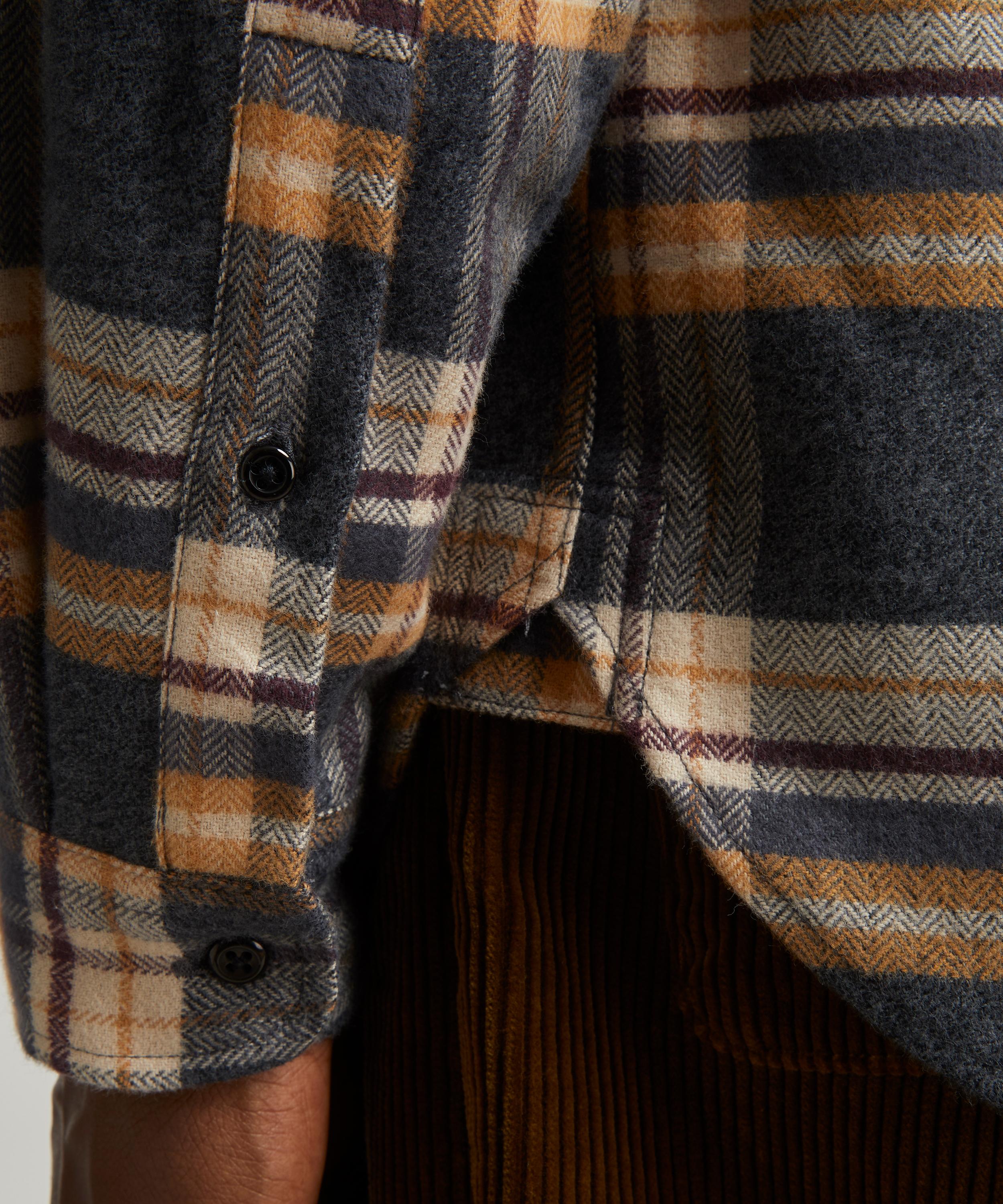 Oliver Spencer - Brook Flannel Shirt image number 3
