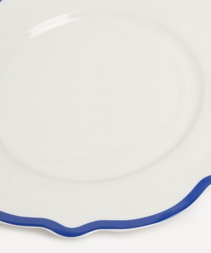 In The Roundhouse - Navy Wave Dinner Plate Set of Four image number 3